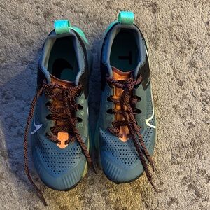 Nike Blue and Gray Trail Sneakers